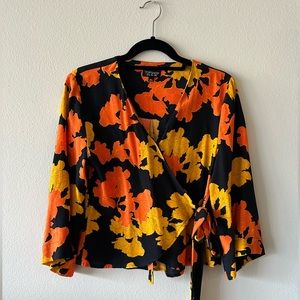 Topshop Kimono Style Blouse